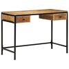 vidaXL Desk with Drawer Brown 105 x 50 x 75 cm Solid Mango wood
