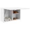vidaXL Bathroom Wall Cabinet White Engineered wood Medium