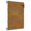 vidaXL Garden Gate 33.5x49.2" Corten Steel