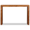 vidaXL Console Table Brown Solid Acacia wood Medium Durable