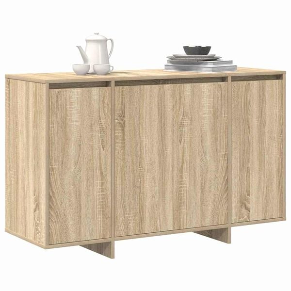 vidaXL Sideboard Sonoma oak 120 x 41 x 75 cm Engineered wood