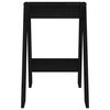 vidaXL Stools 2 pcs Black 15.7x15.7x23.6" Solid Wood Pine