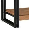 vidaXL Console Table Brown 35.43 x 12.99 x 29.53 in Solid Acacia Wood