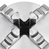 vidaXL 4 Jaw Self-Centering Lathe Chuck 3.94 " Steel