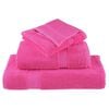 vidaXL Towel Set of 4 Pink 100% Cotton Large Bath Towel Rectangular