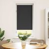 vidaXL Roller Blind Blackout 23.6"x47.2" Black