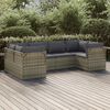 vidaXL Garden Lounge Set Grey