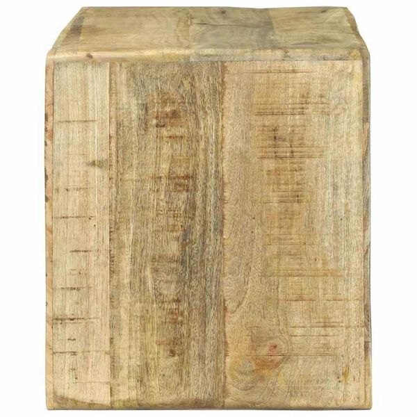 vidaXL TV Cabinet Brown 31.50 x 12.60 x 14.17 in Solid Mango wood