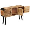 vidaXL Sideboard Natural Mango Wood Solid Mango Wood Medium Sideboard