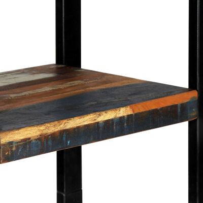 vidaXL Bookshelf 17.7"x11.8"x67.3" Solid Reclaimed Wood