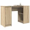 vidaXL Desk Sonoma oak Engineered wood Large Desk Rectangular