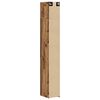 vidaXL Storage Cabinet 3 pcs Old Wood 11.81 x 16.73 x 88.58 in
