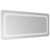 vidaXL LED Bathroom Mirror 35.4"x15.7"