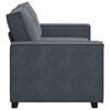 vidaXL 2-seater Sofa Dark Grey