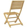 vidaXL Garden Chair Set of 4 Garden Chair Wooden Garden Chair