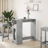 vidaXL Bar Table Concrete Grey Engineered Wood Tall Bar Table
