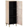 vidaXL Highboard 15.7"x13"x43.3" Solid Wood Mango