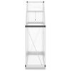 vidaXL Greenhouse Silver and transparent