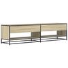 vidaXL TV Cabinet Sonoma oak Engineered wood, metal Large TV Cabinet