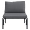 vidaXL Outdoor Furniture Anthracite 31.50 x 31.50 x 27.95 in Steel