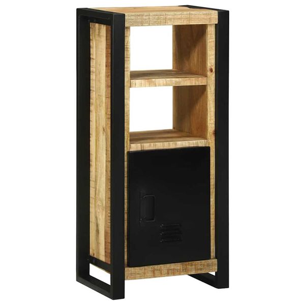 vidaXL Bathroom Cabinet Brown 15.7" x 11.8" x 35.4" Solid Mango wood