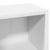 vidaXL CD Cabinet Set of 2 White Engineered Wood Compact CD Cabinet