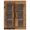 vidaXL Wall Cabinet Old Wood 27.36 x 13.39 x 35.43 in Engineered Wood