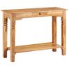 vidaXL Console Table Natural Acacia Solid Acacia Wood Console Table