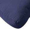 vidaXL Pallet Cushion Navy Blue 100% Polyester 47.2 x 31.5 x 4.7 in