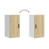 vidaXL Kitchen Wall Cabinet Sonoma oak Engineered wood Medium