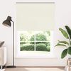 vidaXL Roller Blind Off white Polyester, Aluminum 57.1 in x 82.7 in