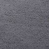 vidaXL Shaggy Rug Anthracite 100% Polyester Large Shag Rug Rectangular
