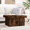 vidaXL Coffee Table Smoked Oak Engineered Wood Medium Coffee Table