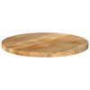 vidaXL Table Top Natural Wood Solid Mango Wood 23.6 in diameter Durable