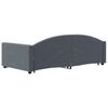 vidaXL Daybed With Trundle Dark gray