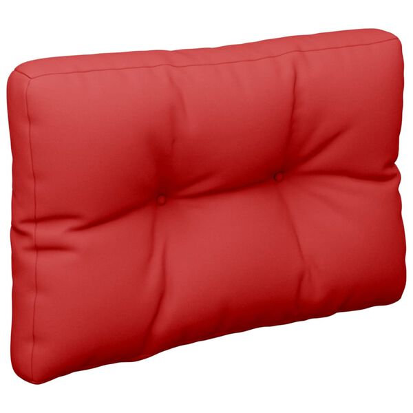 vidaXL Pallet Cushion Red 100% polyester 23.6" x 15.7" x 4.7