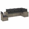 vidaXL Garden Sofa Set Grey
