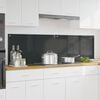 vidaXL Kitchen Backsplash 2 pcs Dark Grey 35.43 x 19.69 in