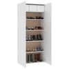 vidaXL Shoe Cabinet White Engineered wood Large Shoe Cabinet