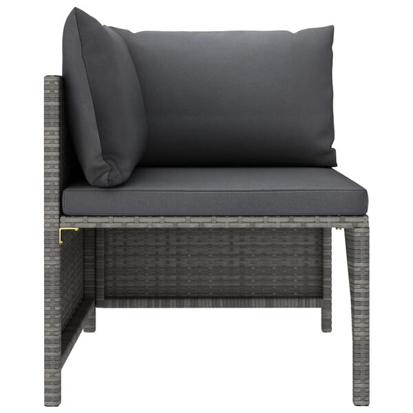 vidaXL Garden Lounge Set Grey, Anthracite