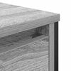 vidaXL Bathroom Sink Cabinet Grey Sonoma Engineered wood, steel