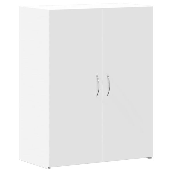 vidaXL File Cabinet White Engineered Wood 23.6 x 12.6 x 30.5 in
