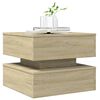 vidaXL Coffee Table Sonoma oak Engineered wood Medium Coffee Table