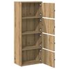 vidaXL Bookcase Artisan Oak Engineered Wood Standard Bookcase