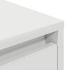 vidaXL TV Cabinet White Engineered Wood Large TV Cabinet Rectangular