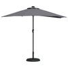 vidaXL Garden Parasol Anthracite 115.75 x 59.06 x 88.19 in