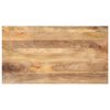 vidaXL Table Top 43.3"x27.6"x1.5" Rectangular Solid Wood Mango