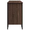 vidaXL Bathroom Sink Cabinet Brown Oak Engineered Wood
