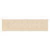 vidaXL Garden Bench Cushion Beige Oxford fabric (100% polyester)