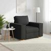 vidaXL Sofa Chair Black 23.6 " Fabric